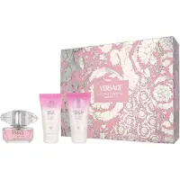 Versace Bright Crystal Giftset 150 ml - Edt Spray 50ml/Bath & Shower Gel 50ml/Body Lotion 50ml