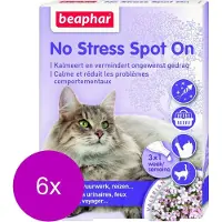 Beaphar 6x No Stress Kat Spot On 3 Pipetten