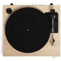 Victrola Harmony Bluetooth Record Player with Speakers Natural
