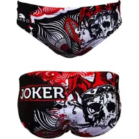 Turbo Death Joker Swimming Brief Zwart 3XL Man