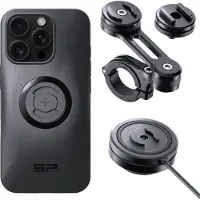 SP Connect Bundle SPC+ iPhone 16 Pro Moto Mount Pro Charging Anti Vibration