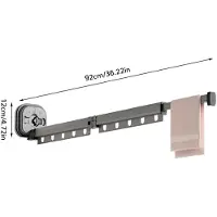 Kitchen Move Uitschuifbaar wand-wasdroogrek 92cm PYTHON