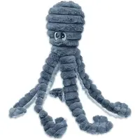 Quapas! - Hondenknuffel Octopus - grijs/blauw - Pluche Speelgoed - 66 cm