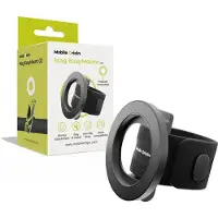Mobile Origin Mag EasyMount O2 MagSafe Telefoon Houder Siliconen Zwart