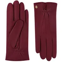 Roeckl Vingerhandschoenen 'ANTWERPEN' bordeaux / wijnrood / karmijnrood / donkerrood