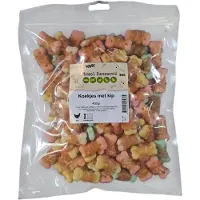 Zoolekker Koekjes met kip - kleurrijke hondensnack met kip, 100 g en 400 g verpakkingen 400 Gram