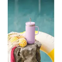 Qwetch Isolatiemok RVS met handvat | Maat 600 ml