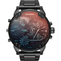 Diesel Mr. Daddy 2.0 Heren Zwarte Horloge DZ7395