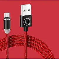 Usams USB-A - microUSB cable 1 m red (63740-uniw)
