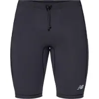New Balance Sportbroek zwart / zilver