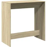 vidaXL Bartafel 102x50x103,5 cm bewerkt hout sonoma eikenkleur
