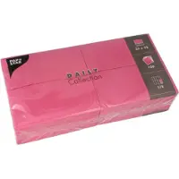 Papstar 6x 150 Servetten DAILY Collection 1/8 vouw 32 cm x 32 cm fuchsia