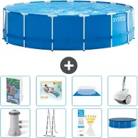 Intex Framezwembad, rond - 457x122 cm - 7-delig, model S584