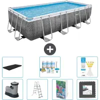 Bestway Power Steel Rechthoekig - 549x274x122 cm - 6-delig - Model S581