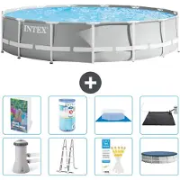 Intex Prism Frame Zwembad, rond - 457x107 cm - 7-delig, model S619