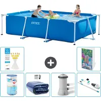 Intex Rechthoekig zwembad - 300x200x75 cm - 5-delig, model S27