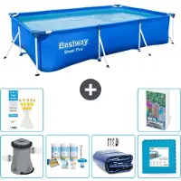 Bestway Steel Pro, rechthoekig zwembad - 300x201x66 cm - 5-delig, model S188