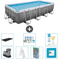 Bestway Power Steel Rechthoekig - 549x274x122 cm - 6-delig - Model S536