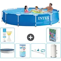 Intex Framezwembad, rond - 366x76 cm - 5-delig, model S130