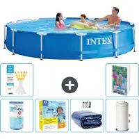 Intex Framezwembad, rond - 366x76 cm - 5-delig, model S65