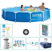 Intex Framezwembad, rond - 366x76 cm - 5-delig, model S267