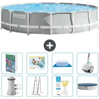 Intex Prism Frame Zwembad, rond - 457x107 cm - 7-delig, model S584