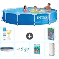 Intex Framezwembad, rond - 366x76 cm - 5-delig, model S151
