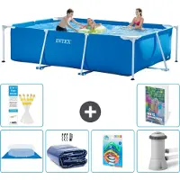Intex Rechthoekig zwembad - 300x200x75 cm - 5-delig, model S46