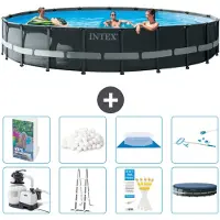 Intex Ultra XTR Zwembad - Rond - 610x122 cm - 7-delig - Model S675