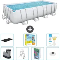 Bestway Power Steel Rechthoekig - 549x274x122 cm - 6-delig - Model S526