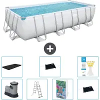 Bestway Power Steel Rechthoekig - 549x274x122 cm - 6-delig - Model S562