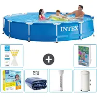 Intex Framezwembad, rond - 366x76 cm - 5-delig, model S10