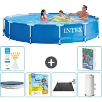 Intex Framezwembad, rond - 366x76 cm - 5-delig, model S103
