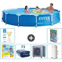 Intex Framezwembad, rond - 366x76 cm - 5-delig, model S157