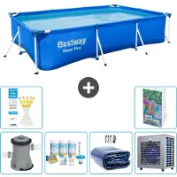 Bestway Steel Pro, rechthoekig zwembad - 300x201x66 cm - 5-delig, model S302