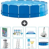Intex Framezwembad, rond - 457x122 cm - 7-delig, model S658