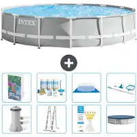 Intex Prism Frame Zwembad, rond - 457x107 cm - 7-delig, model S615