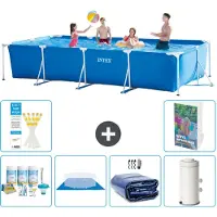 Intex Rechthoekig zwembad - 450x220x84 cm - 5-delig, model S115