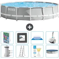 Intex Prism Frame Zwembad, rond - 457x107 cm - 7-delig, model S610