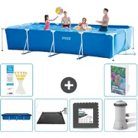 Intex Rechthoekig zwembad - 450x220x84 cm - 5-delig, model S21