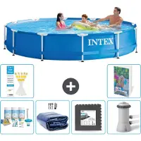 Intex Framezwembad, rond - 366x76 cm - 5-delig, model S59