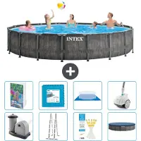Intex Prism Frame Zwembad, rond - 549x122 cm - 7-delig, model S531