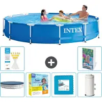 Intex Framezwembad, rond - 366x76 cm - 5-delig, model S102