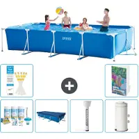 Intex Rechthoekig zwembad - 450x220x84 cm - 5-delig, model S63