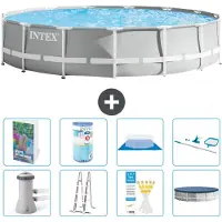 Intex Prism Frame Zwembad, rond - 457x107 cm - 7-delig, model S542
