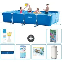 Intex Rechthoekig zwembad - 450x220x84 cm - 5-delig - Model S113