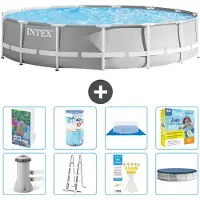 Intex Prism Frame Zwembad, rond - 457x107 cm - 7-delig, model S572