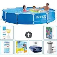 Intex Framezwembad, rond - 366x76 cm - 5-delig, model S50