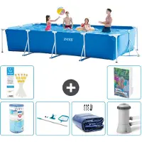 Intex Rechthoekig zwembad - 450x220x84 cm - 5-delig, model S20
