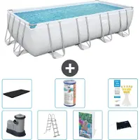 Bestway Power Steel Rechthoekig - 549x274x122 cm - 6-delig - Model S619